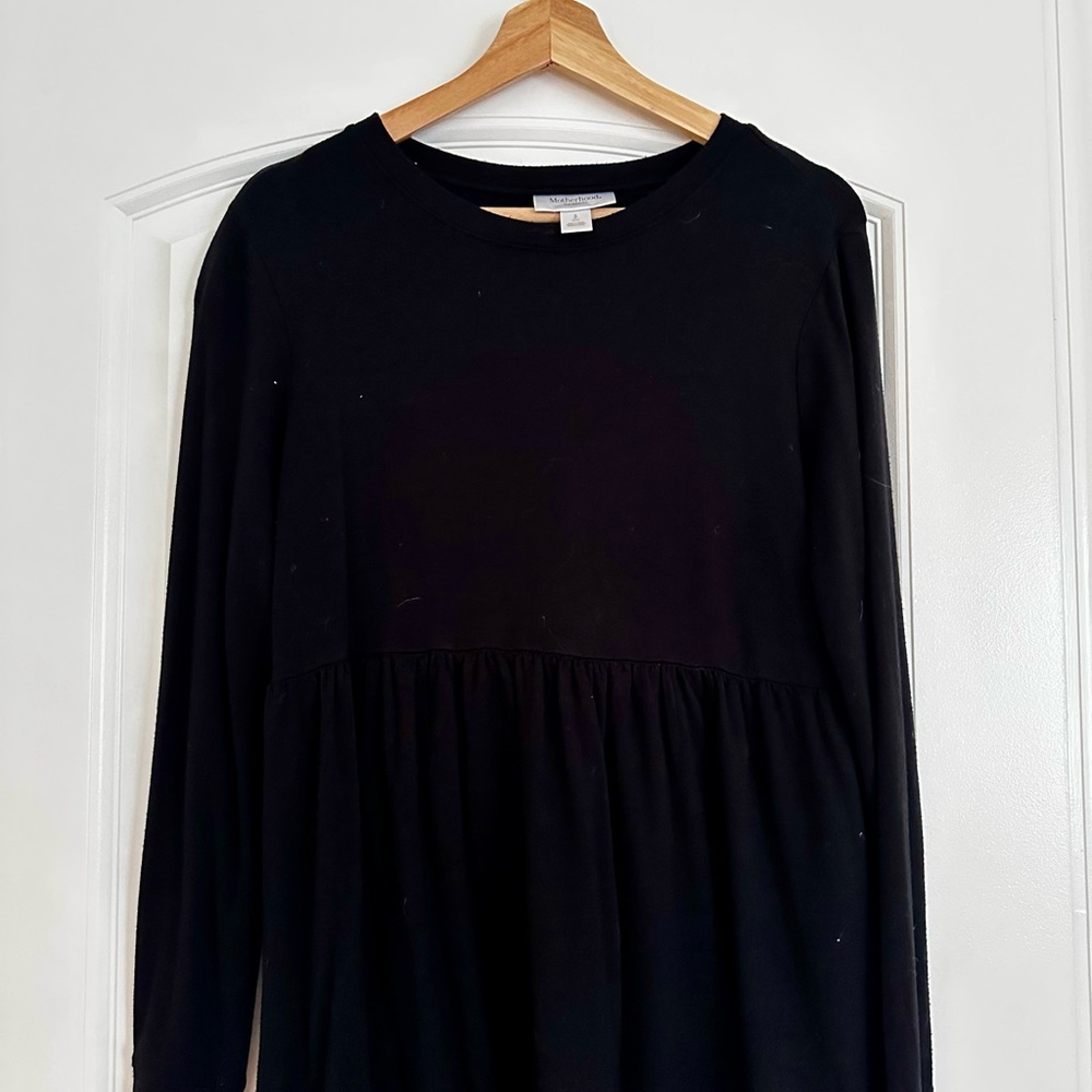 Motherhood Maternity Black Long Sleeve Top